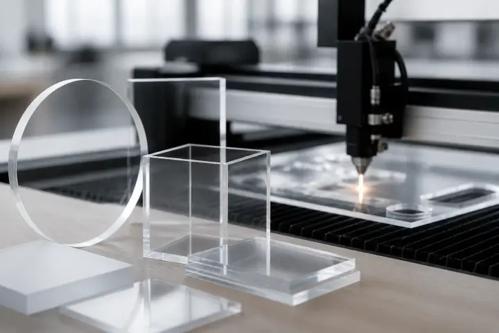 Waarom acrylaat het meest geschikte kunststof is voor lasersnijden